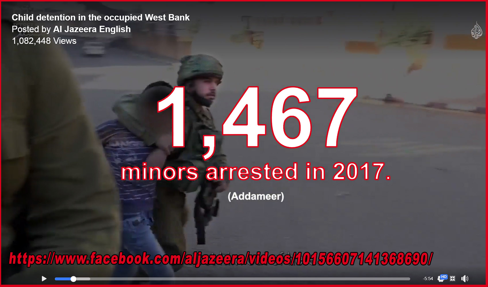Child Arrest by Israeli